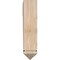 Ekena Millwork Merced Arts & Crafts Smooth Bracket, Douglas Fir, 5 1/2"W x 20"D x 24"H BKT06X20X24MRC03SDF - alternate 4